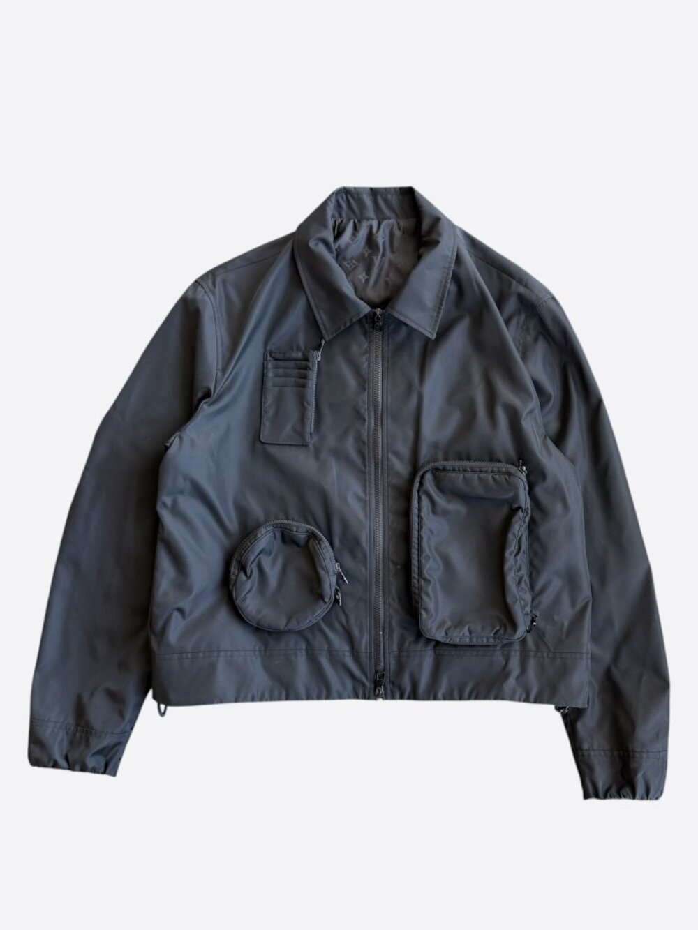 Louis Vuitton Black Utility Nylon Jacket
